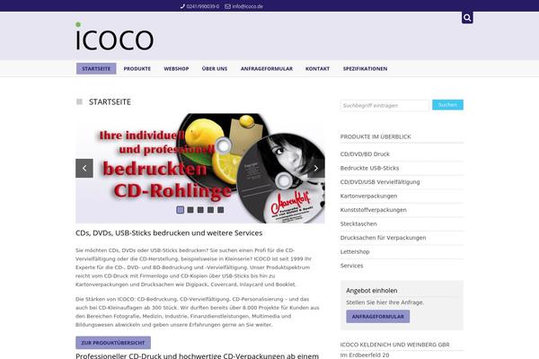 Company theme site design template sample