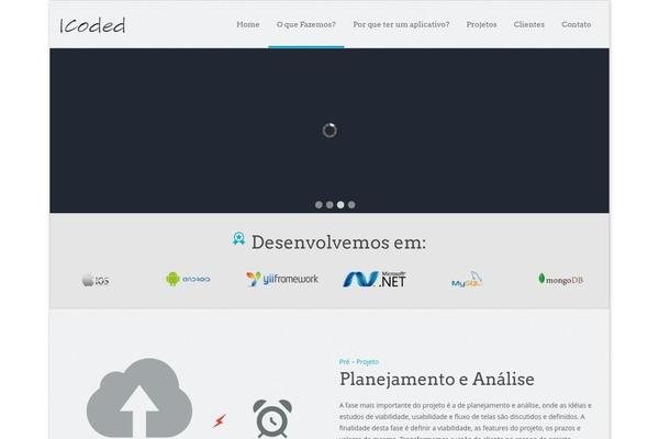 Appdev theme site design template sample