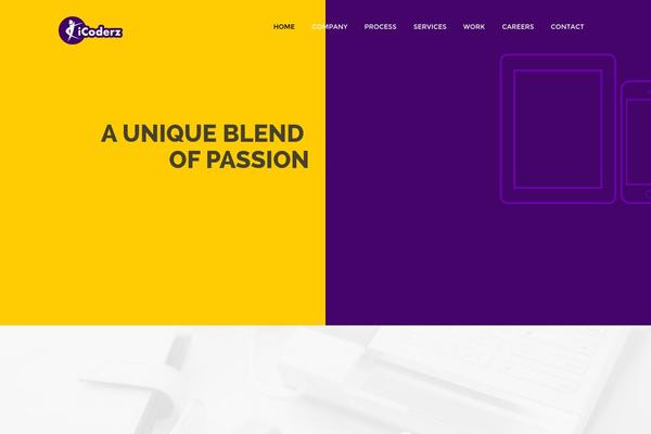 Aaika theme site design template sample