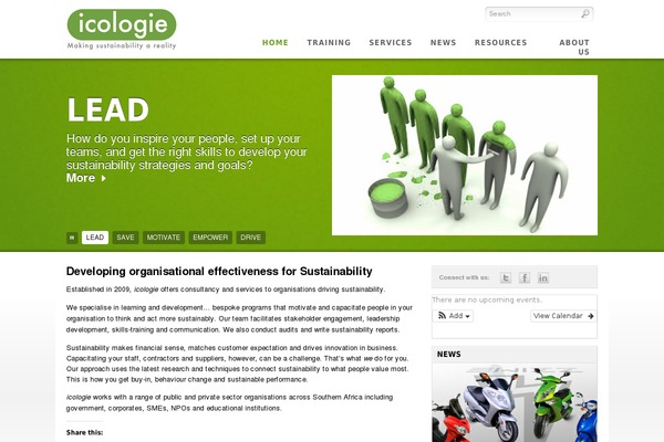 Eco Pro theme site design template sample