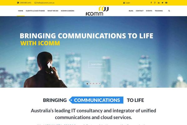 Corpress theme site design template sample