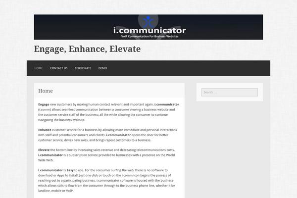 Motif theme site design template sample
