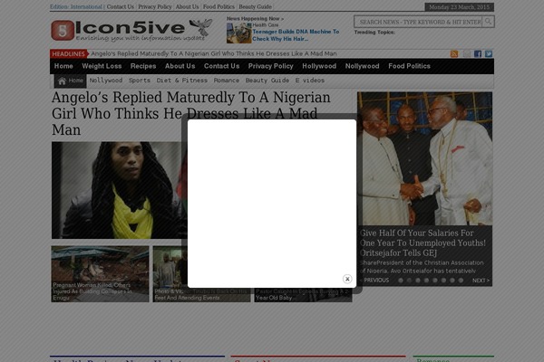 NewsTimes theme site design template sample