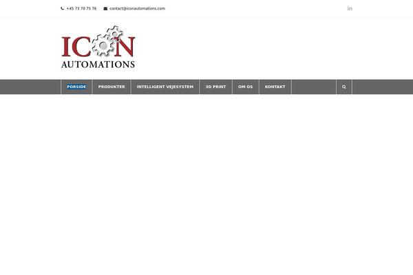 Total theme site design template sample