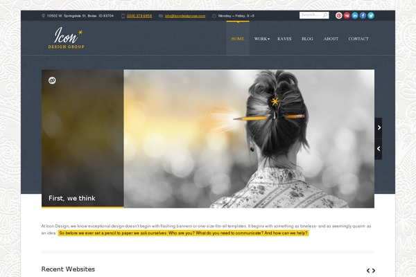 Nimble theme site design template sample