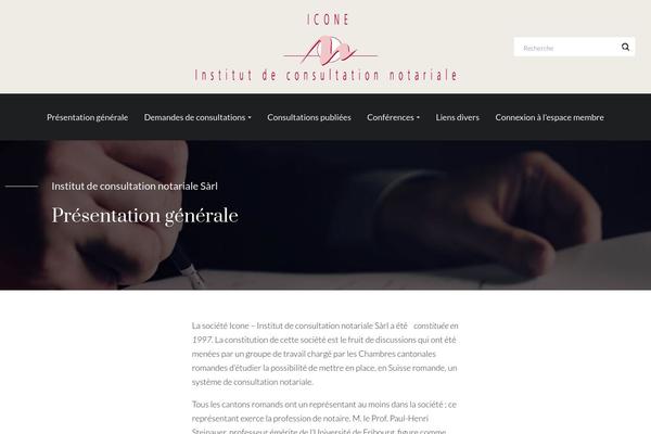 Oconnor theme site design template sample