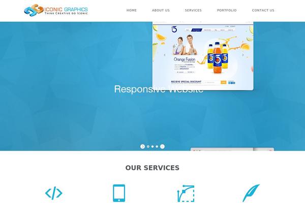 Second Touch theme site design template sample