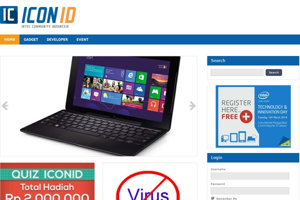 Combomag theme site design template sample