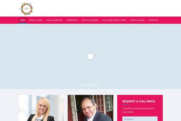 Cosine theme site design template sample