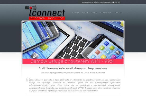Arcadia theme site design template sample