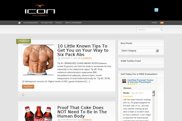 Headlines theme site design template sample