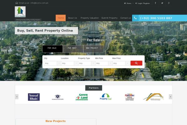 Inspiry-real-places theme site design template sample