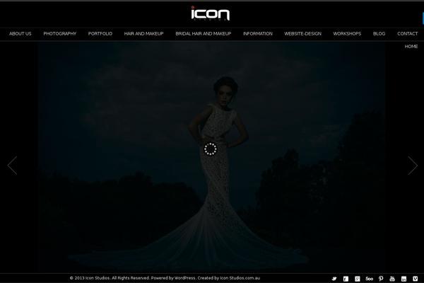 Jphotolio theme site design template sample