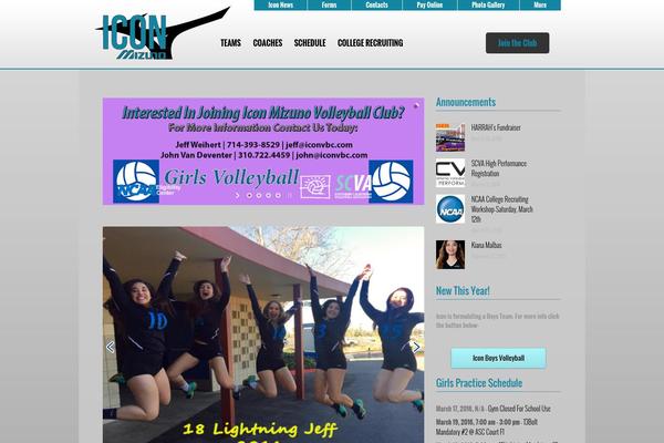 Vibration theme site design template sample