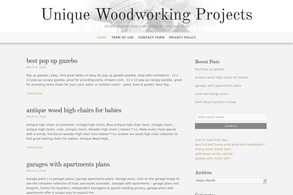 Fasthink theme site design template sample