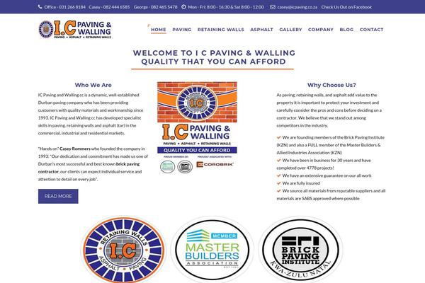 Structure-child theme site design template sample