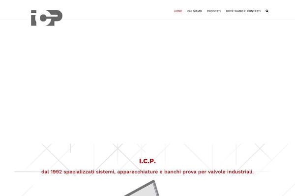 Industrial theme site design template sample