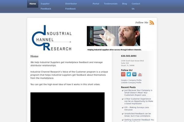 SmartOne theme site design template sample