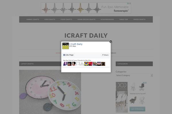 Daily Dish Pro theme site design template sample