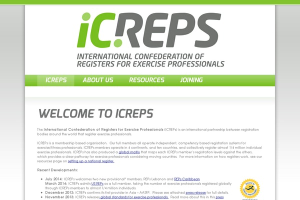 icreps.org site used Icreps_2022