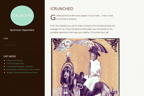 icrunched.co site used Stitch