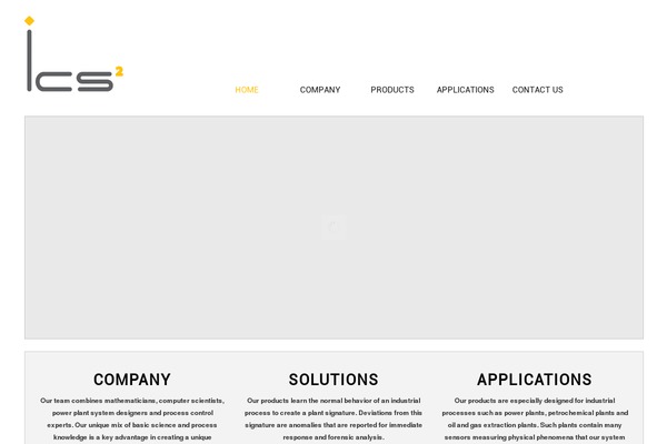 Ics theme site design template sample