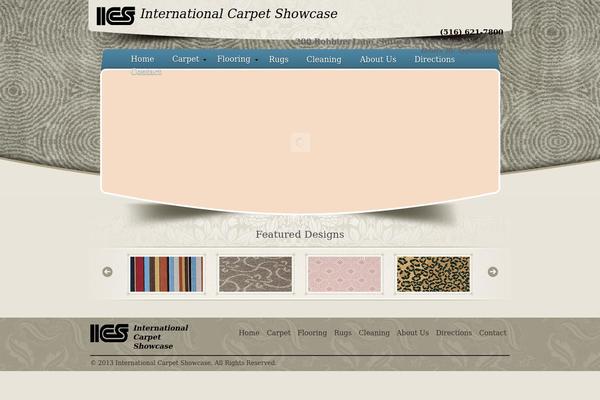 Ics theme site design template sample