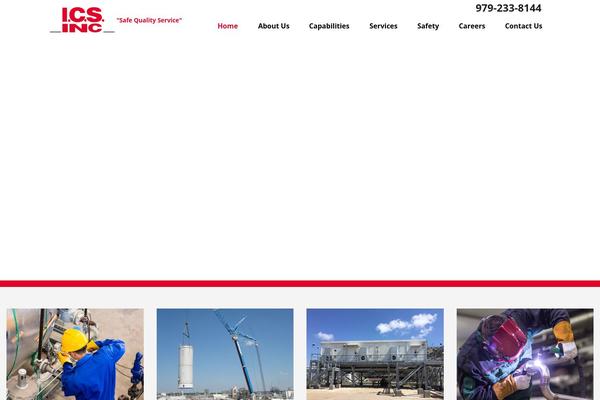 Ics theme site design template sample