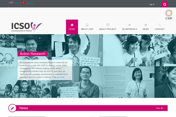 Nictitate theme site design template sample