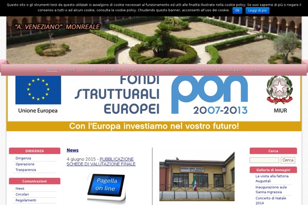 icsveneziano.it site used Childveneziano