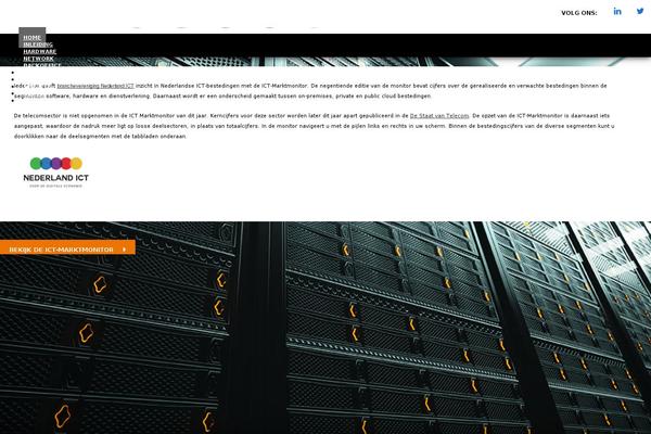 ictmarktmonitor.nl site used Nederlandict