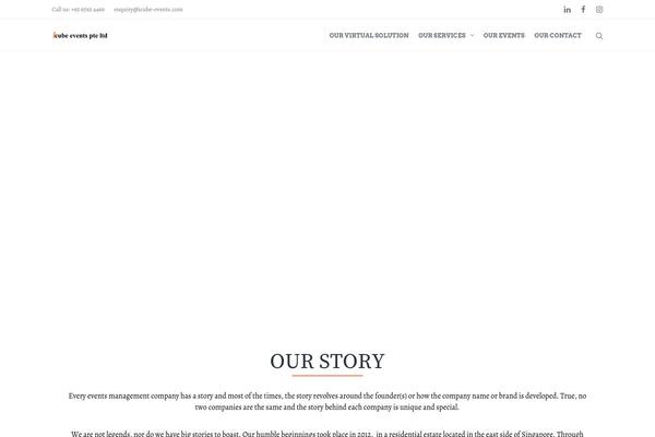 icube-events.com site used Cesis