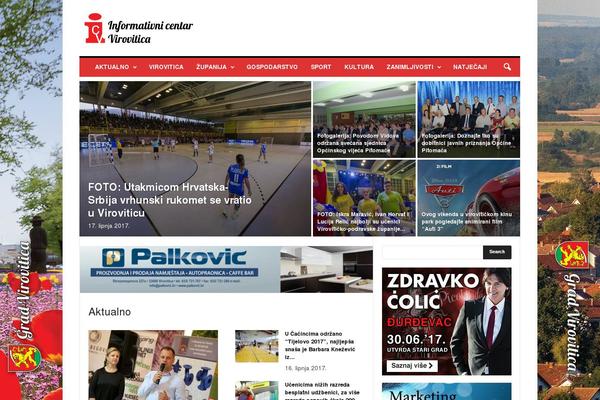 NewsMag theme site design template sample