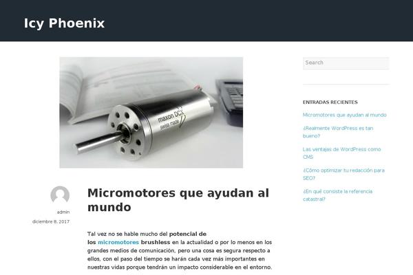 Serene theme site design template sample