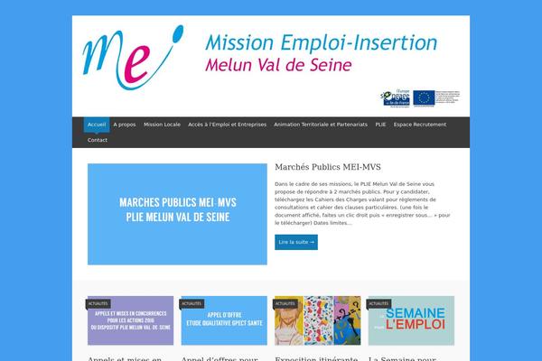 Expound theme site design template sample