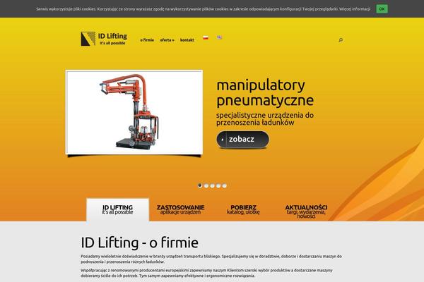 Nova theme site design template sample