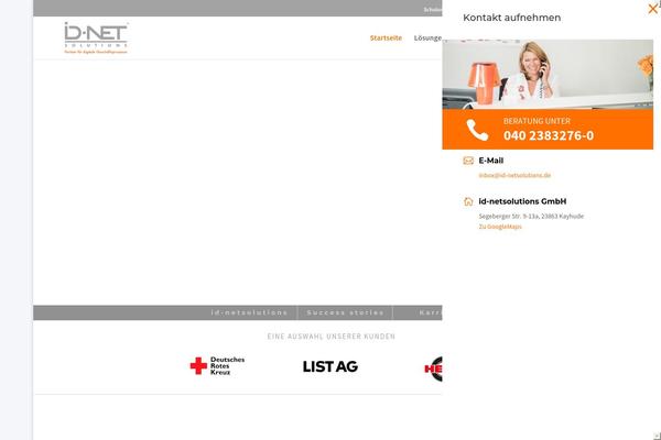 Site using Easy-slide-ins plugin