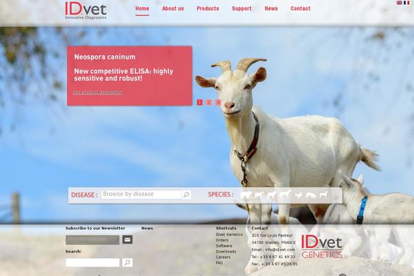 id-vet.com site used Granola-pb