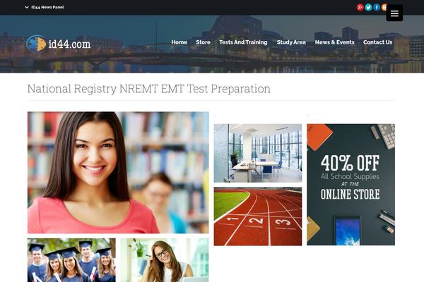 Polytechnic theme site design template sample