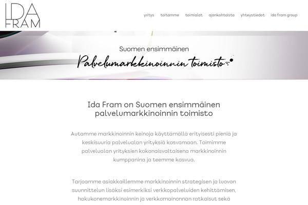 Purpose theme site design template sample