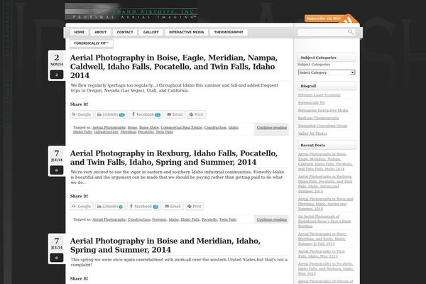 LightWord theme site design template sample
