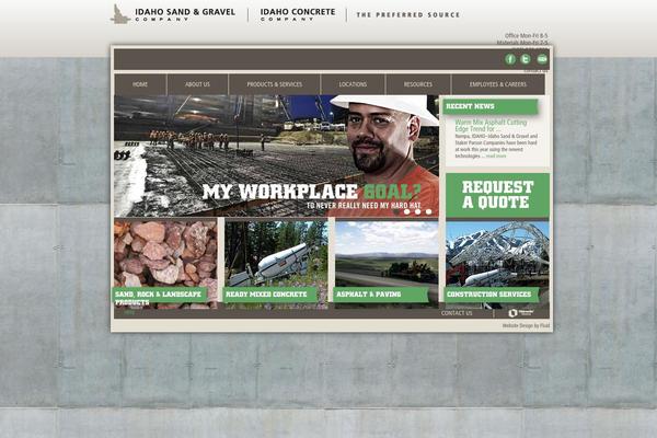 idahoconcrete.com site used Spc