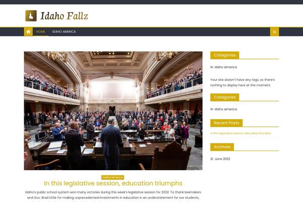 Site using ACF Recent Posts Widget plugin