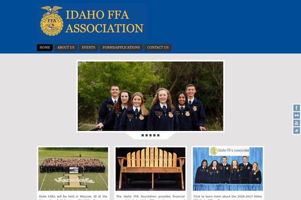 Parabola theme site design template sample