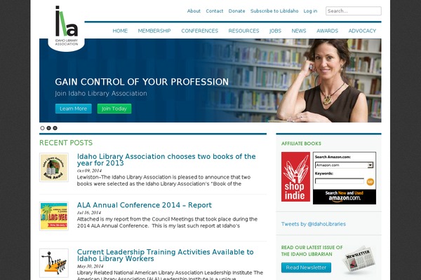 idaholibraries.org site used Rezo