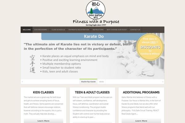 Natural theme site design template sample