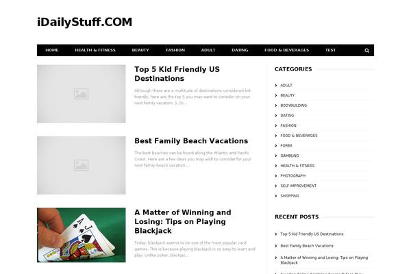 Barcelona theme site design template sample