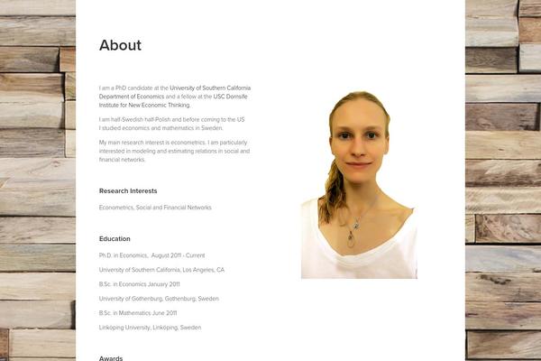 Faculty theme site design template sample