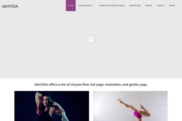 Creativo theme site design template sample