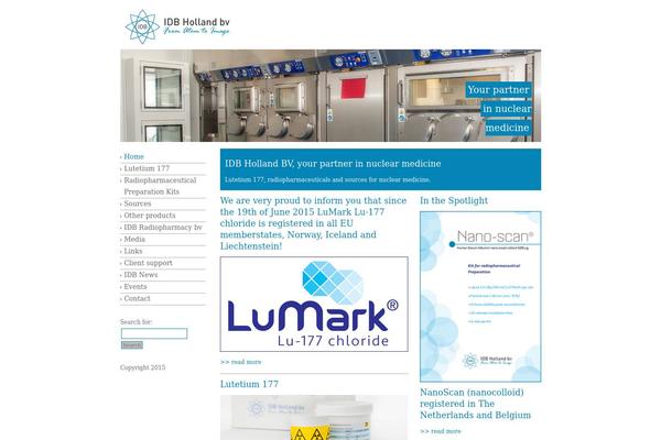 Idb theme site design template sample